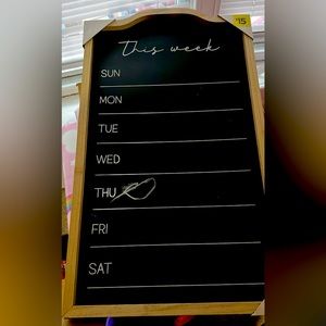 Brand new chalkboard!!